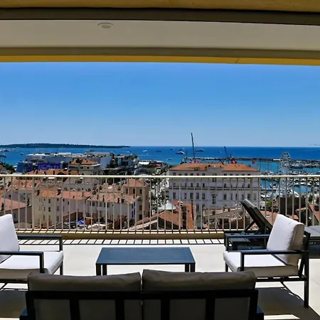 4 Person With Sea View Croisette Apartamento *